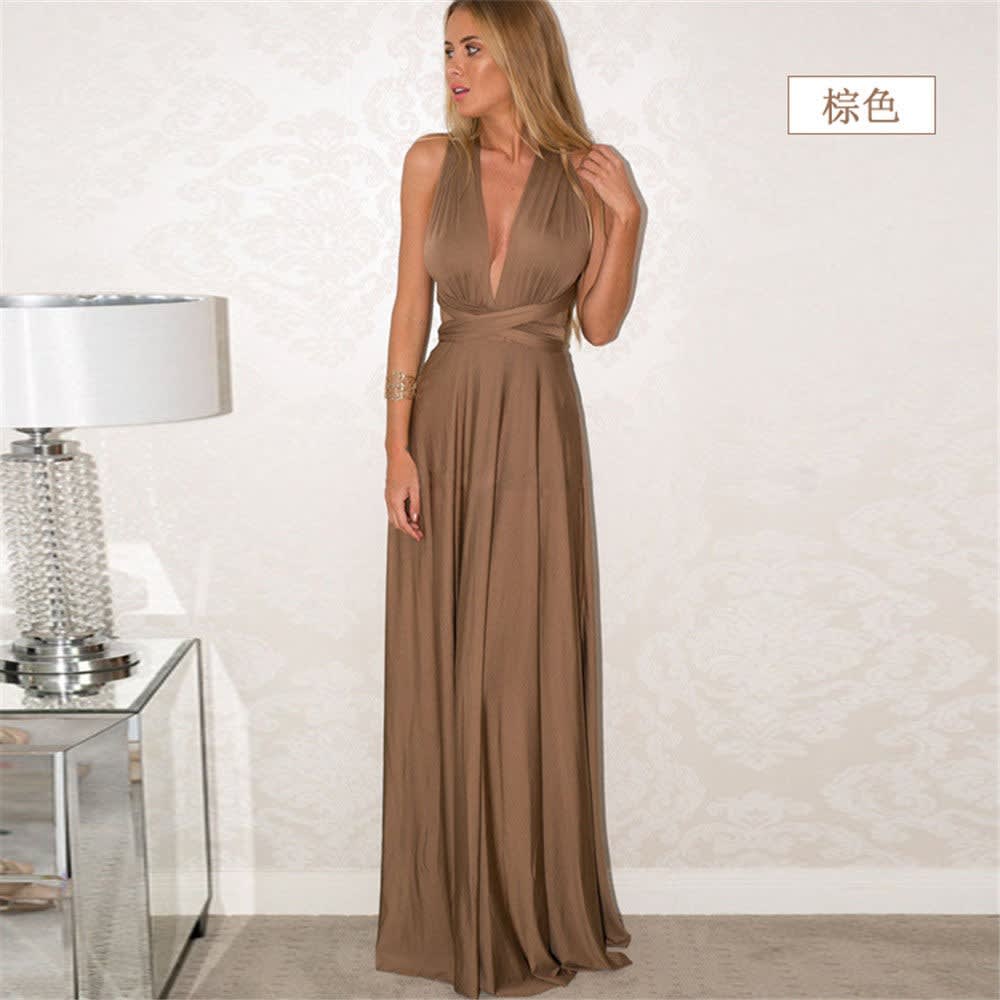 Alannah Multiway Backless Bandage Party Maxi Dress_19