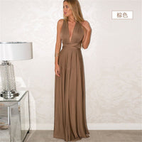 Alannah Multiway Backless Bandage Party Maxi Dress