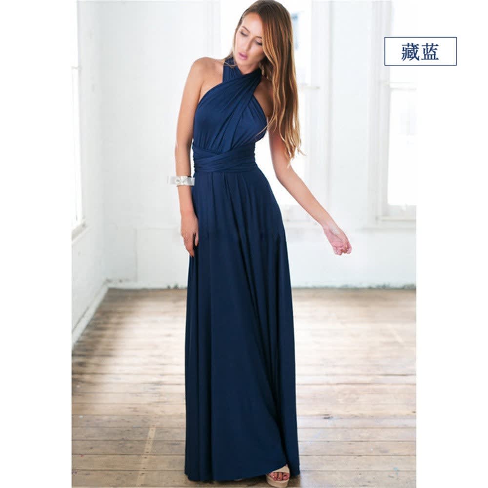 Alannah Multiway Backless Bandage Party Maxi Dress