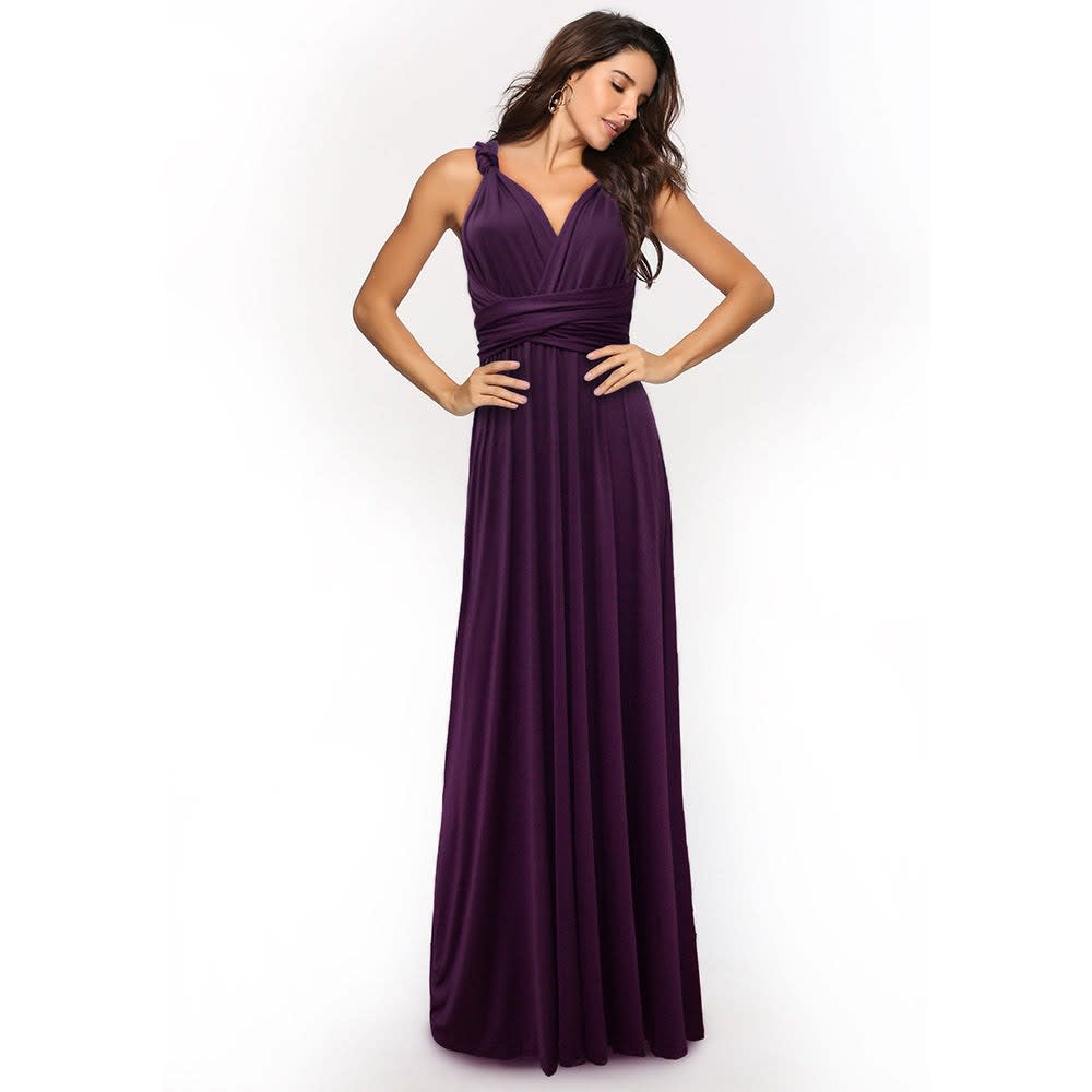 Alannah Multiway Backless Bandage Party Maxi Dress_23