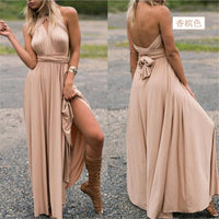 Alannah Multiway Backless Bandage Party Maxi Dress