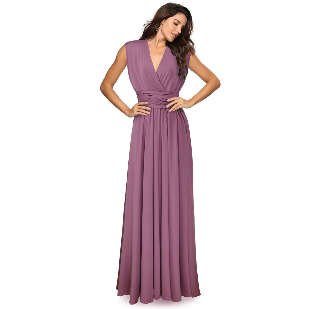 Alannah Multiway Backless Bandage Party Maxi Dress_28