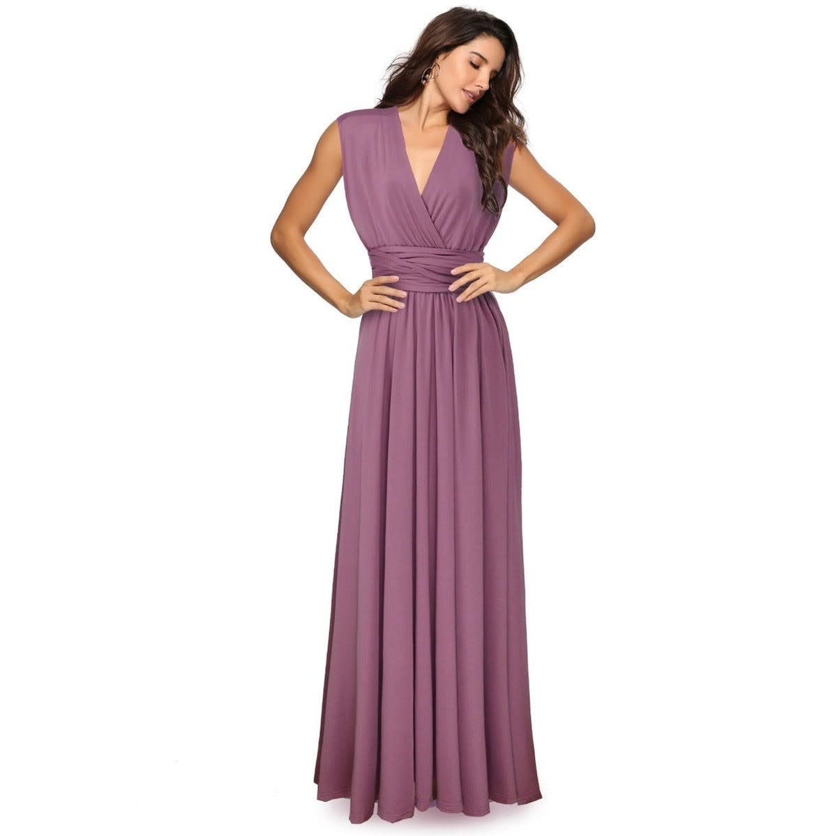 Alannah Multiway Backless Bandage Party Maxi Dress_7