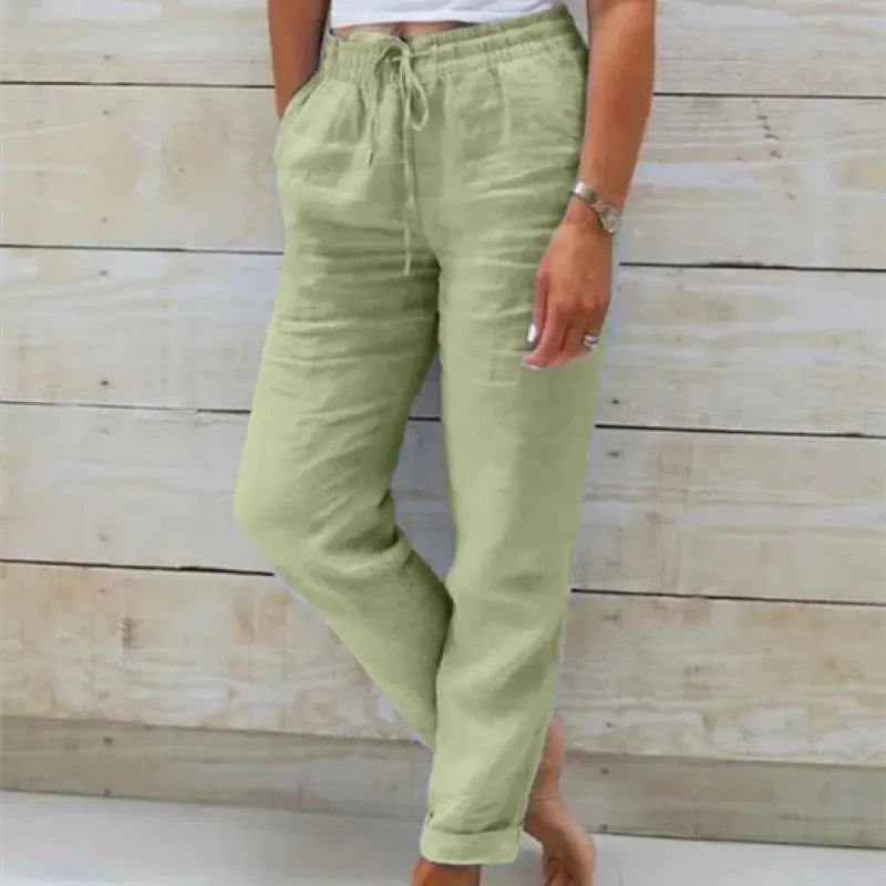 Amabel Linen Blend Trousers