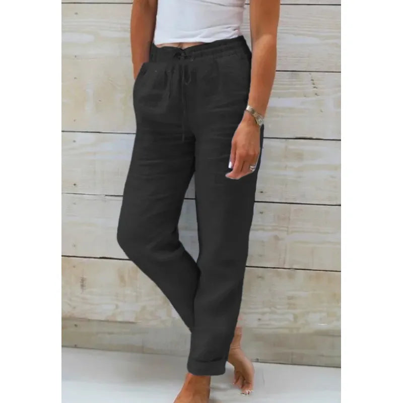 Amabel Linen Blend Trousers