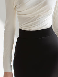 Linnet High Neck Long Sleeve Top