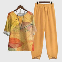 Elspeth Printed Relaxed Two-Piece Set