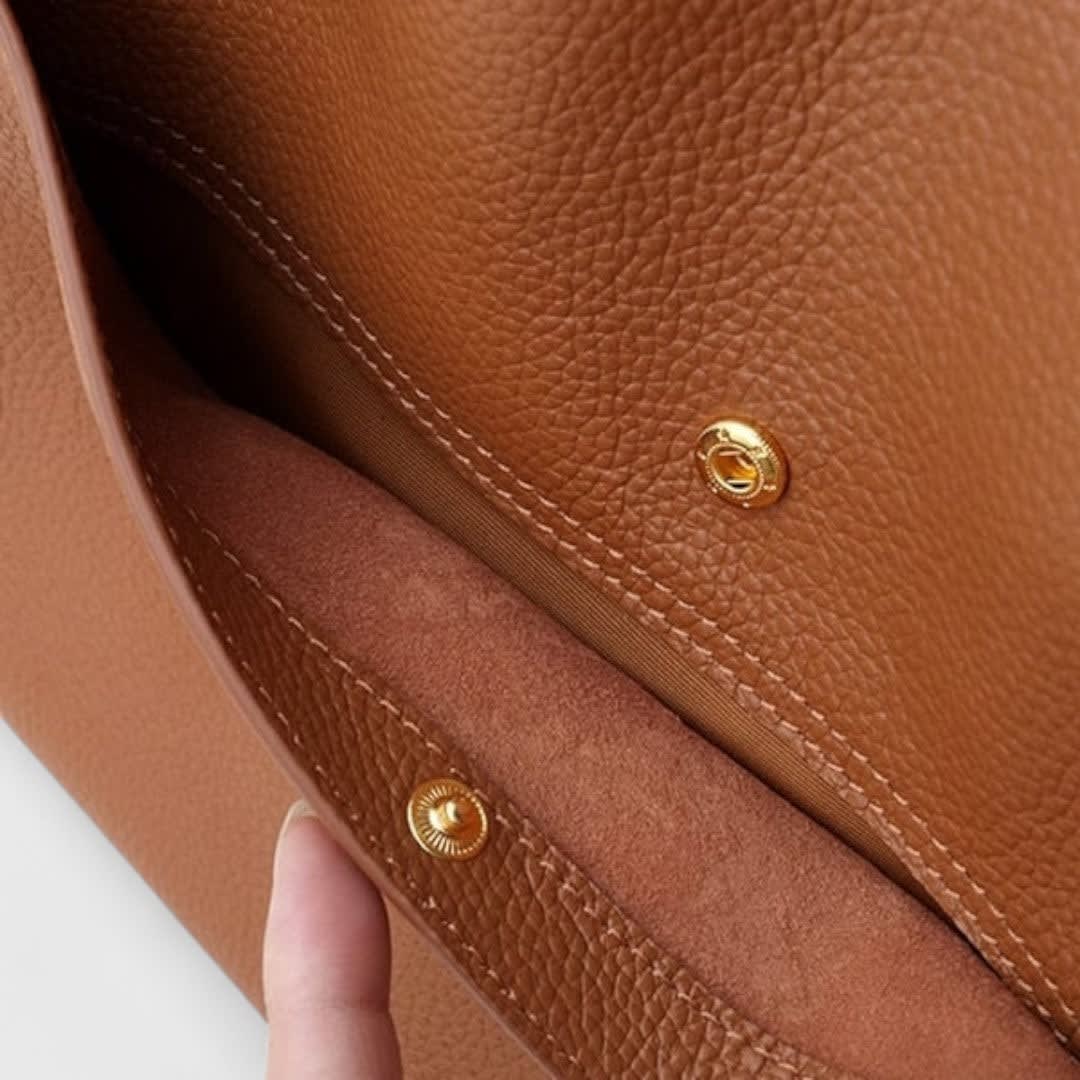 Connie Faux Leather Shoulder Tote Bag_8