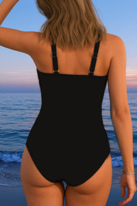 Saskia Prescott Surplice Floral Tummy Control Swimsuit
