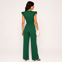 Senna Mock Neck Sleeveless Jumpsuit