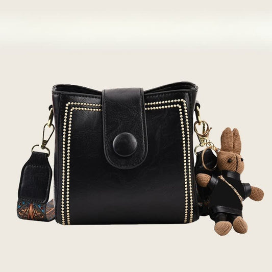 Dawn Vintage Studded Bucket Bag_1