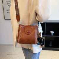 Dawn Vintage Studded Bucket Bag