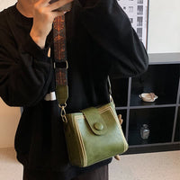 Dawn Vintage Studded Bucket Bag