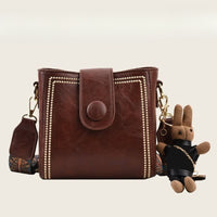 Dawn Vintage Studded Bucket Bag