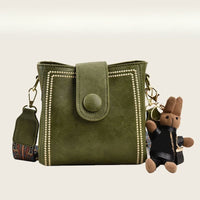 Dawn Vintage Studded Bucket Bag