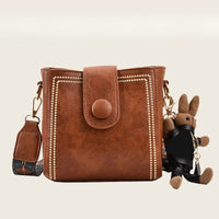 Dawn Vintage Studded Bucket Bag