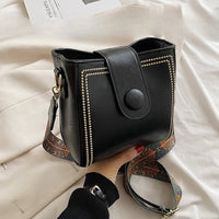 Dawn Vintage Studded Bucket Bag