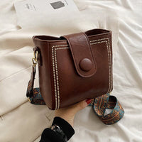 Dawn Vintage Studded Bucket Bag