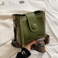 Dawn Vintage Studded Bucket Bag