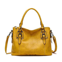 Deanna Faux Leather Slouchy Shoulder Bag