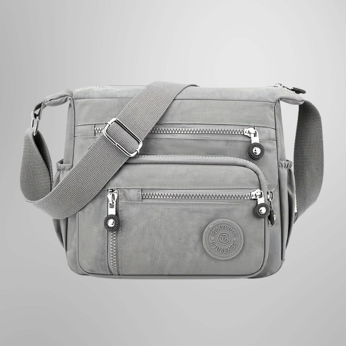 Denise Multi Pocket Nylon Crossbody Bag