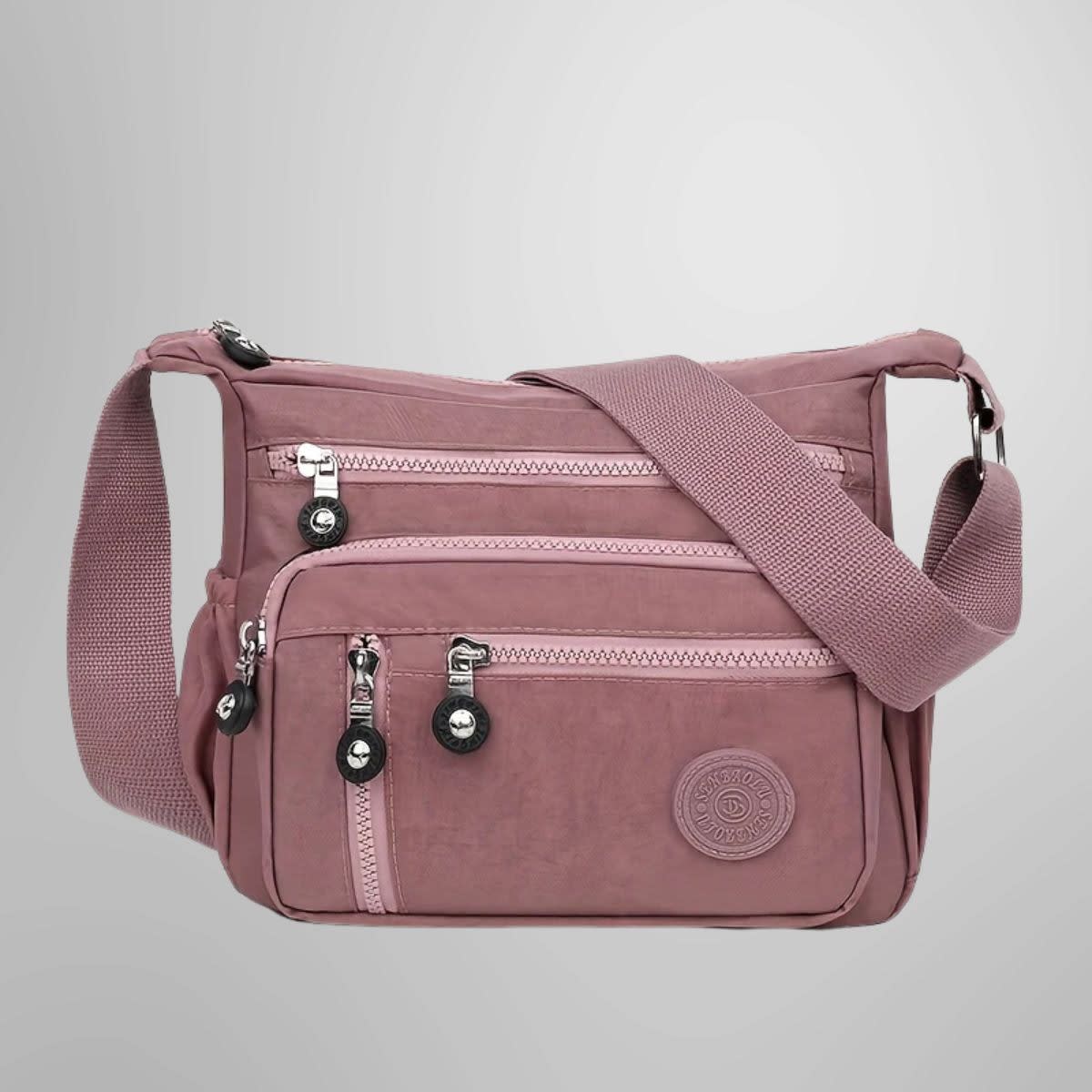 Denise Multi Pocket Nylon Crossbody Bag