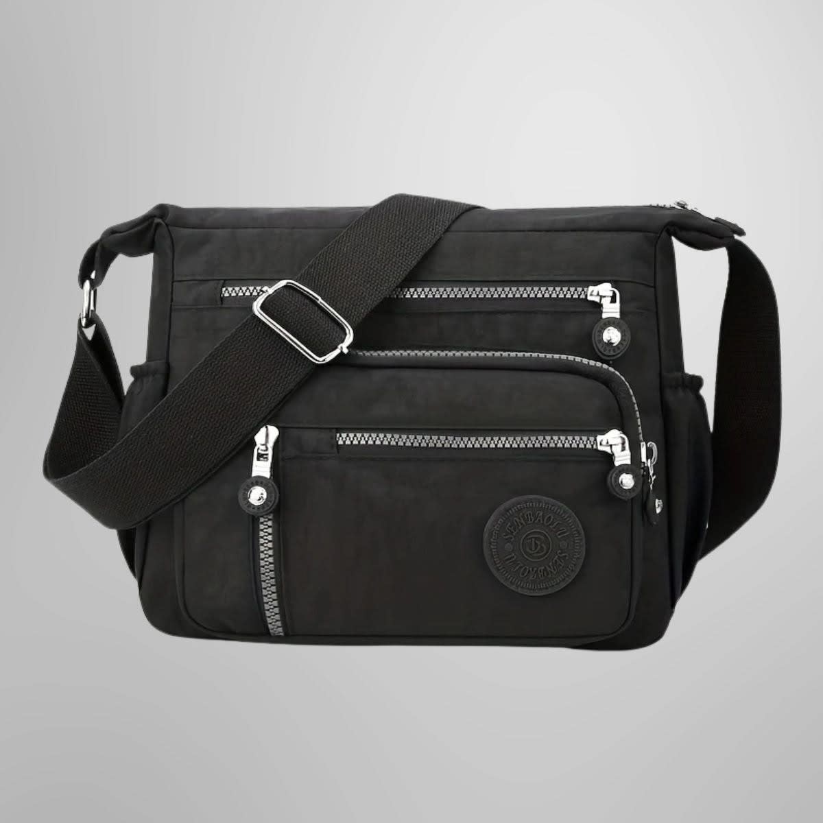 Denise Multi Pocket Nylon Crossbody Bag
