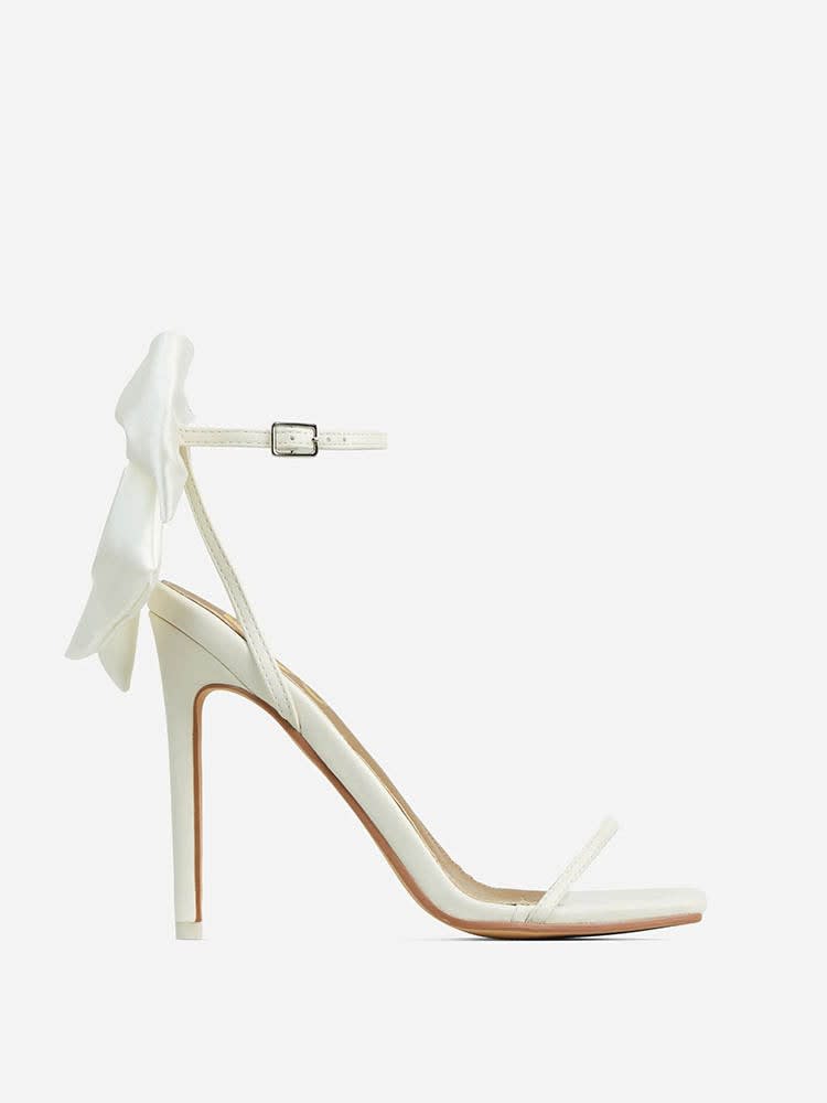 Seren Bow Ankle Strap Heels