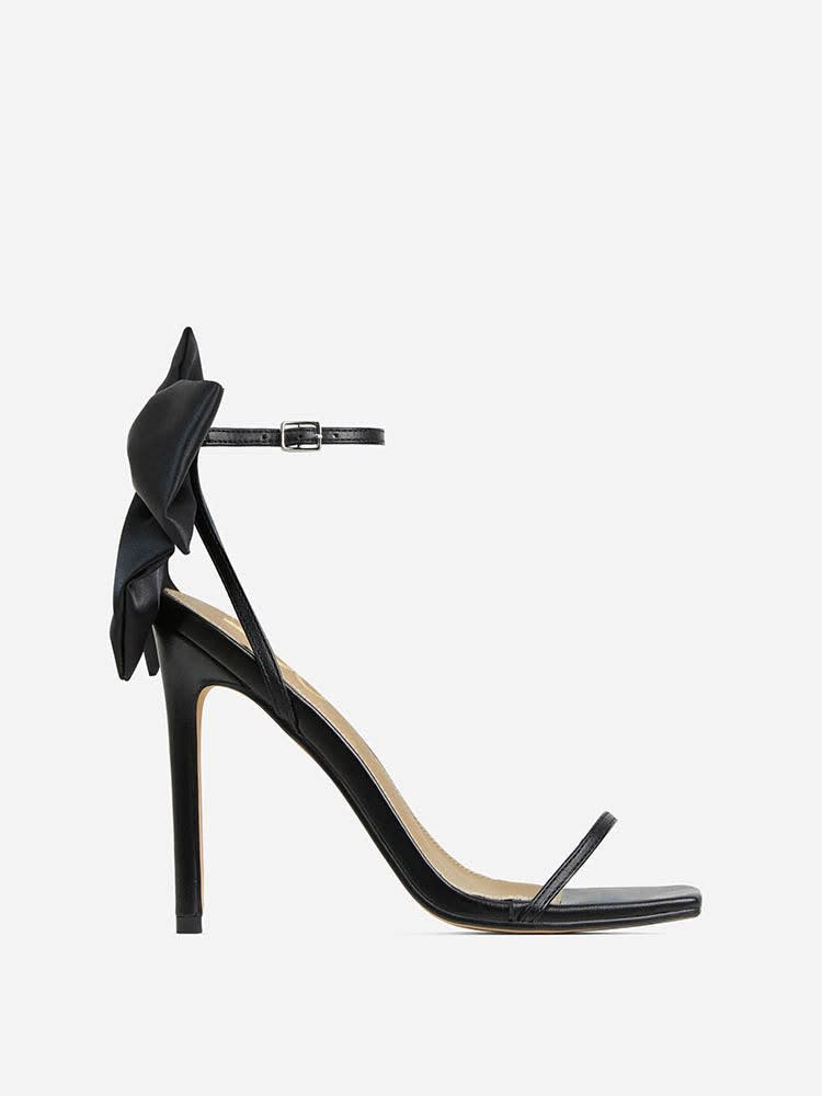 Seren Bow Ankle Strap Heels