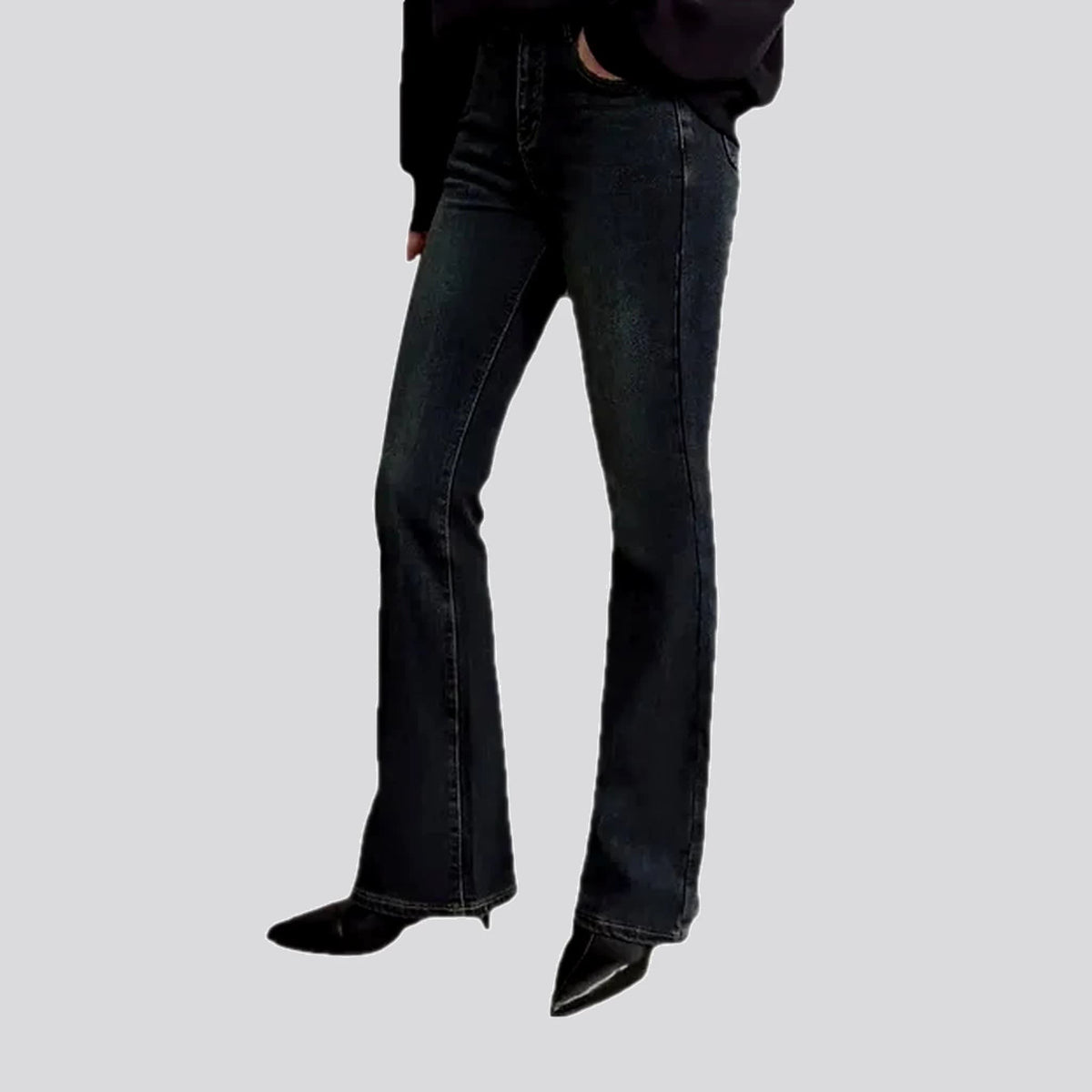 Sadie Slim Fit Stretch Bootcut Jeans_7