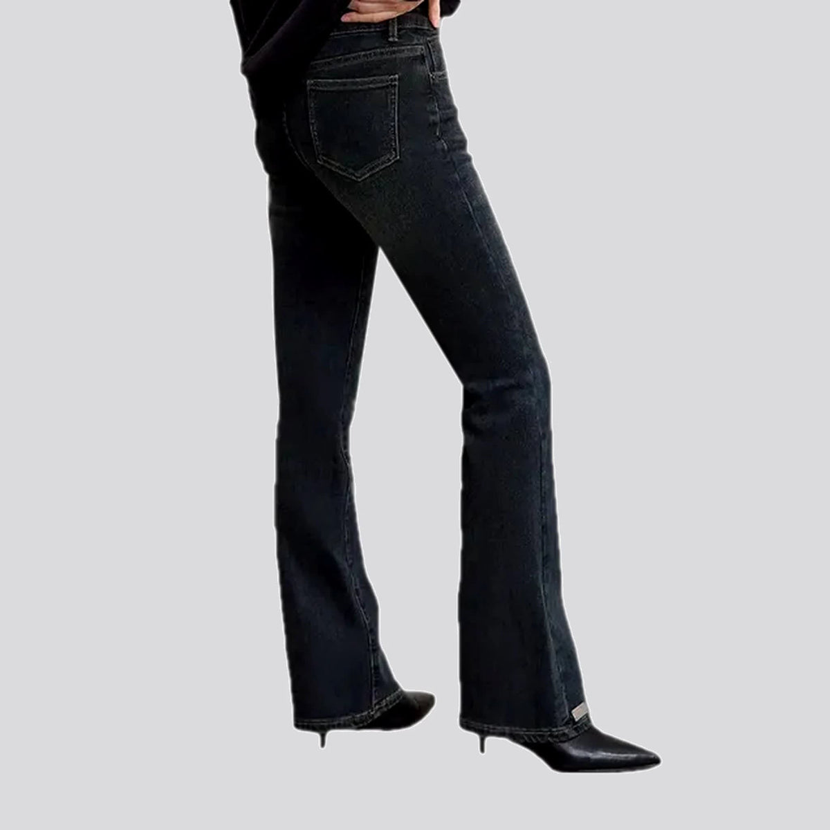 Sadie Slim Fit Stretch Bootcut Jeans_8