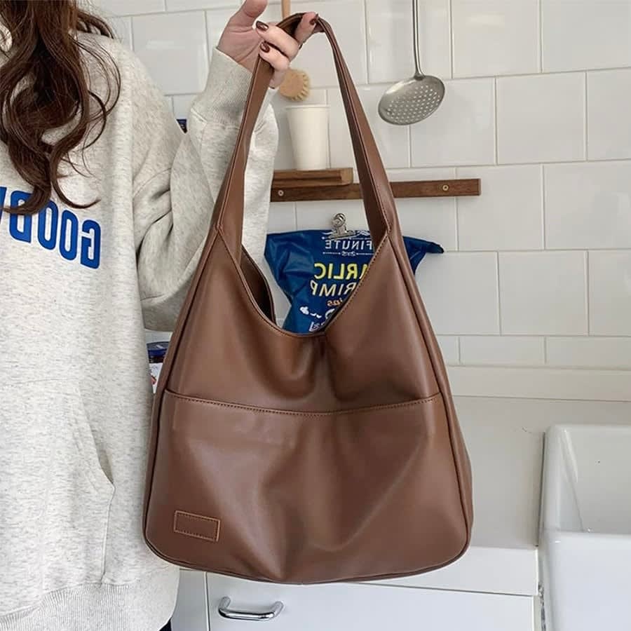 Dianne Everyday Faux Leather Hobo Bag