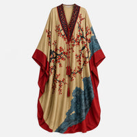 Ida Floral Batwing Maxi Dress