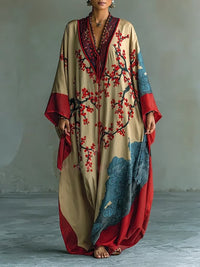Ida Floral Batwing Maxi Dress