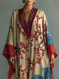 Ida Floral Batwing Maxi Dress