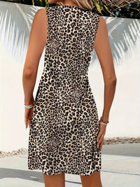 Alexia Twist Front Sleeveless Summer Dress