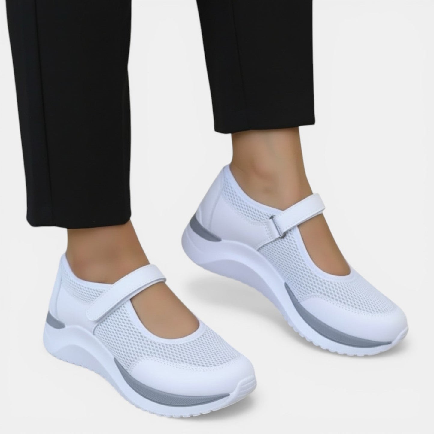 Ennis Breathable Mesh Mary Jane Sneakers_1
