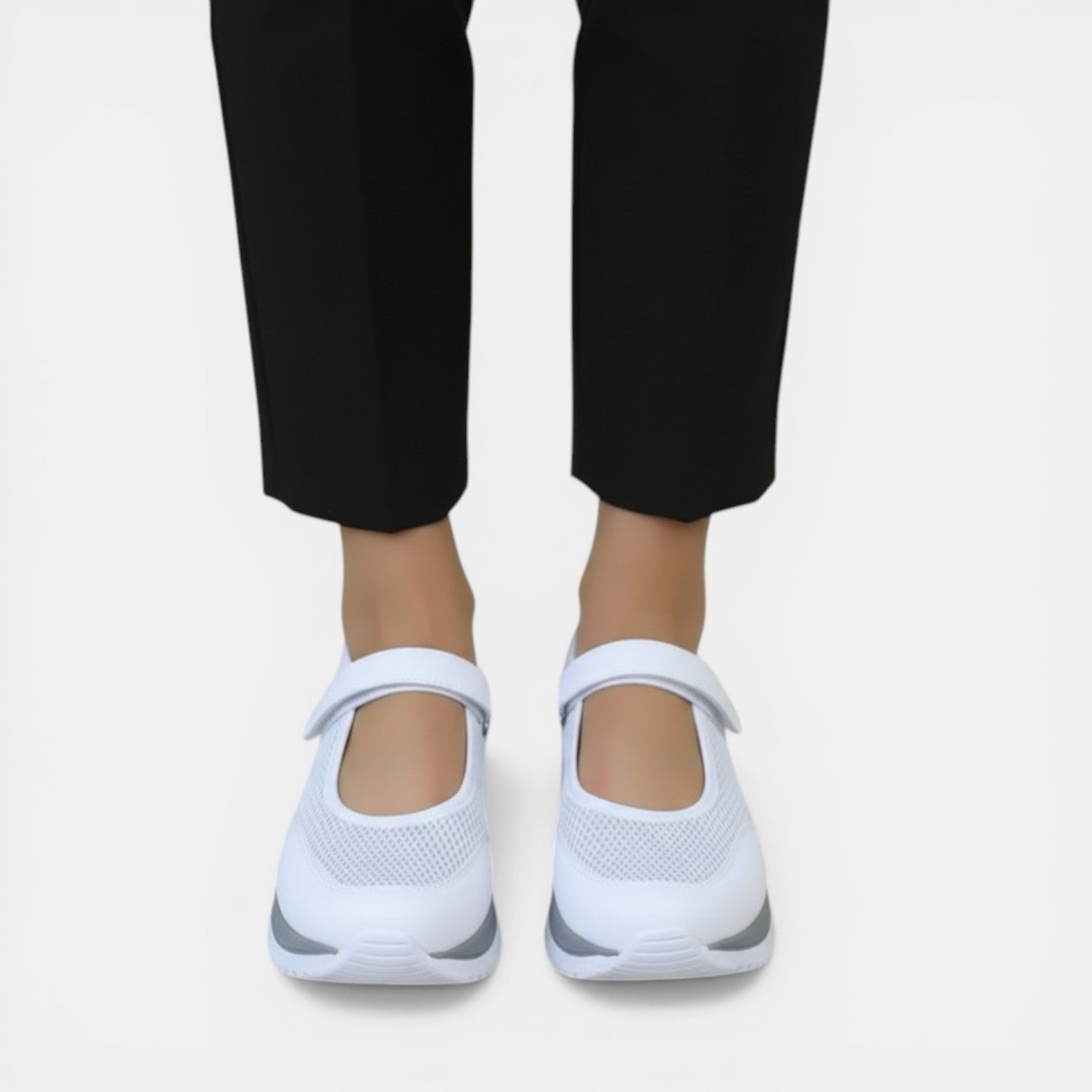 Ennis Breathable Mesh Mary Jane Sneakers
