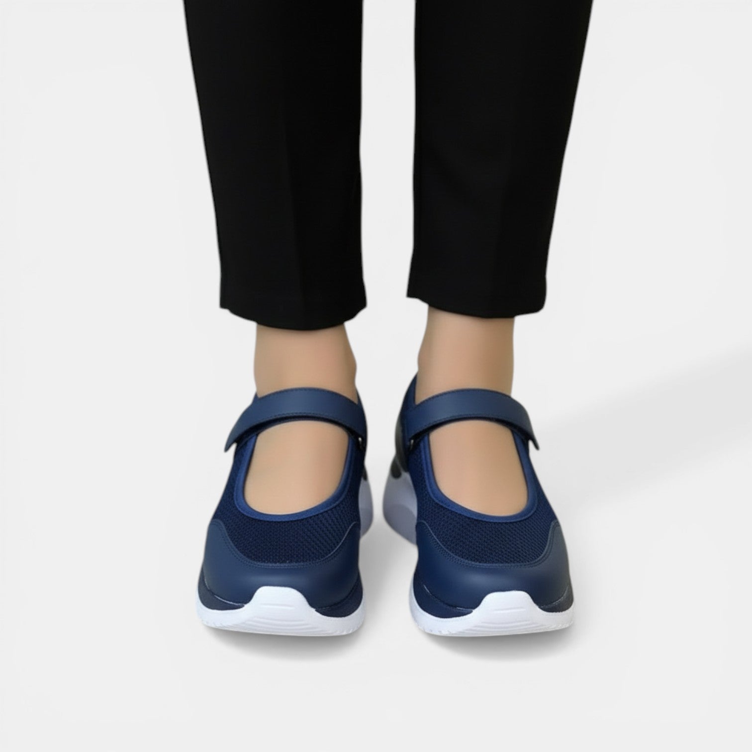 Ennis Breathable Mesh Mary Jane Sneakers