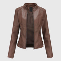 Stevie Faux Leather Moto Jacket