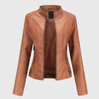 Stevie Faux Leather Moto Jacket