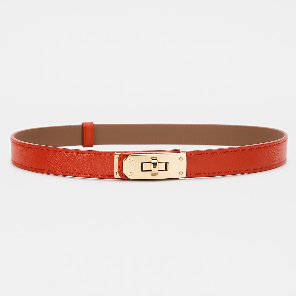 Kessa Gold Twist Closure Waist Belt
