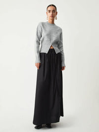 Mereana Zip Hem Knit Sweater
