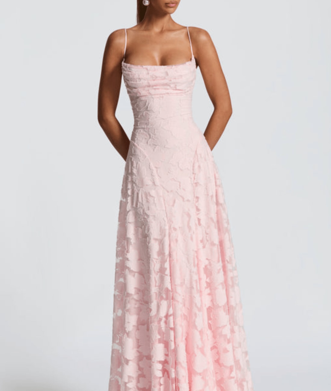 Lana Floral Evening Maxi Dress