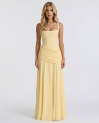 Roisin Ruched Wedding Guest Maxi Dress