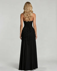 Roisin Ruched Wedding Guest Maxi Dress