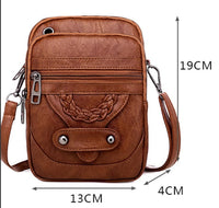Dora Leather Phone Crossbody Bag