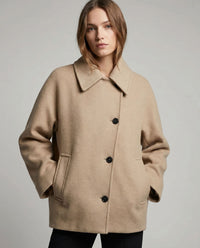 Sybil Wool Blend Oversized Coat