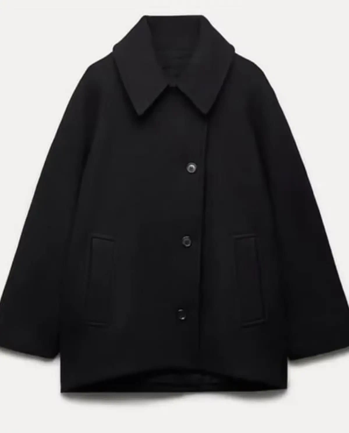 Sybil Wool Blend Oversized Coat