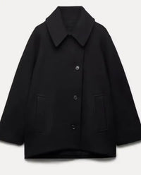 Sybil Wool Blend Oversized Coat